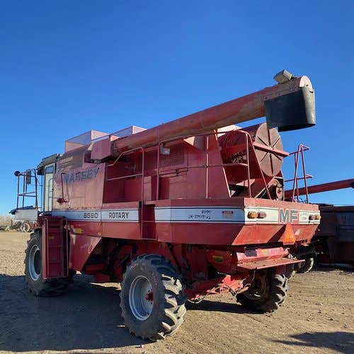 Used Massey Ferguson 8590 Combine parts.
