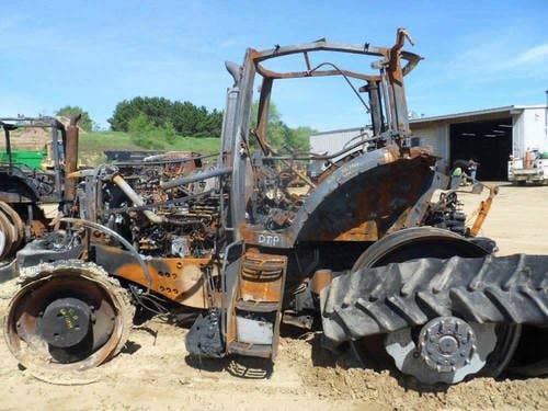 2011 Used Massey Ferguson 8670 Tractor parts.