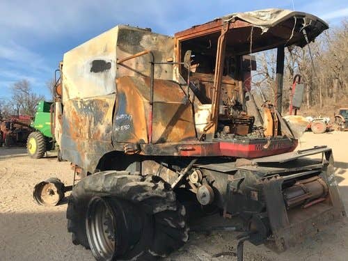 Used Massey Ferguson 8780 Combine parts.