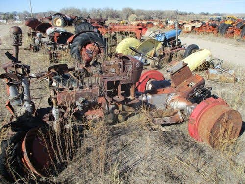 Used Massey Ferguson 88 Tractor parts.