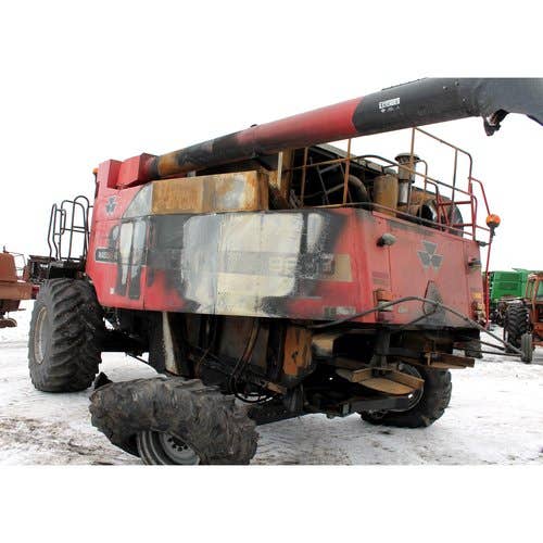 2003 Used Massey Ferguson 9690 Combine parts.