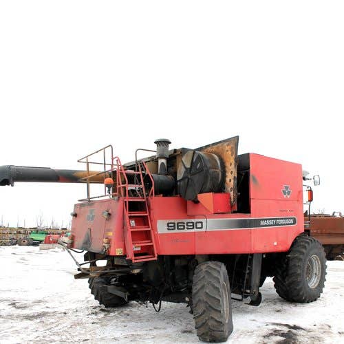 2003 Used Massey Ferguson 9690 Combine parts.