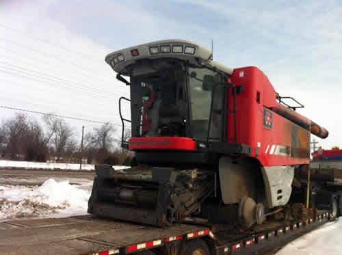 Used Massey Ferguson 9895 Combine parts.