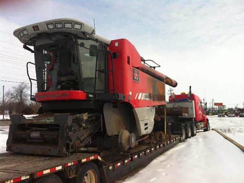 Used Massey Ferguson 9895 Combine parts.