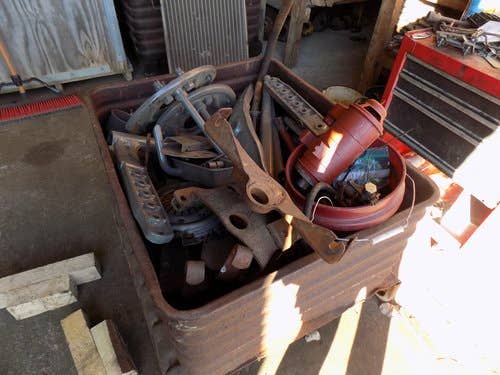 Used Massey Ferguson Te20 Tractor parts.