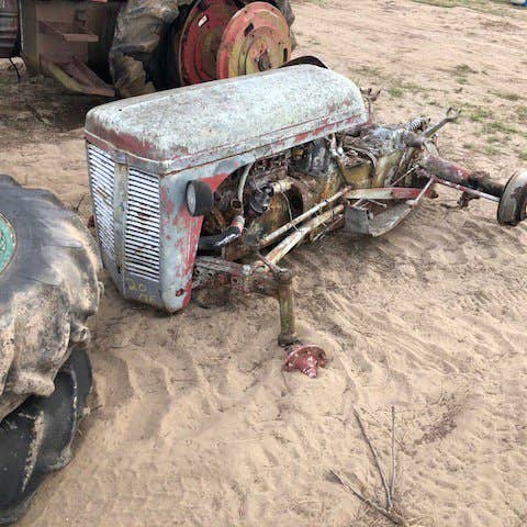 Used Massey Ferguson TO20 Tractor parts.