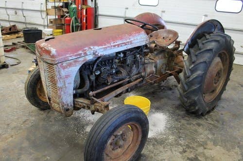 1951 Used Massey Ferguson TO20 Tractor parts.