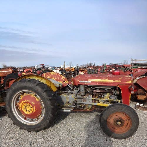 Used Massey Ferguson to35 Tractor parts.