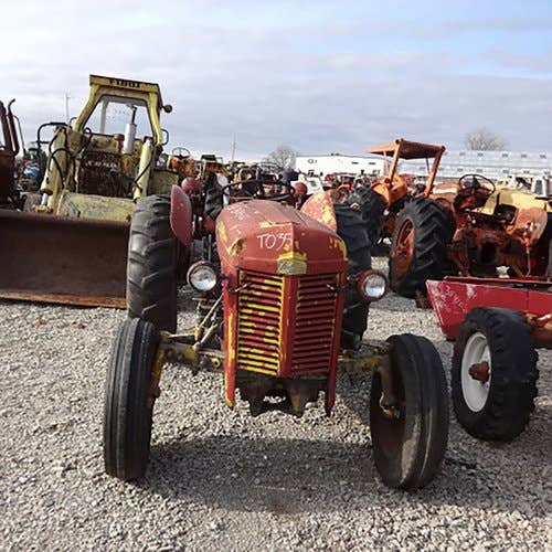 Used Massey Ferguson to35 Tractor parts.
