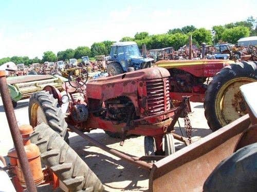 Used Massey Harris 101 Tractor parts.