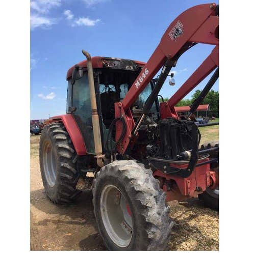 2005 Used McCormick CX95 Tractor parts.