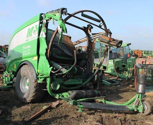 2016 Used McHale Fusion3Plus Baler parts.