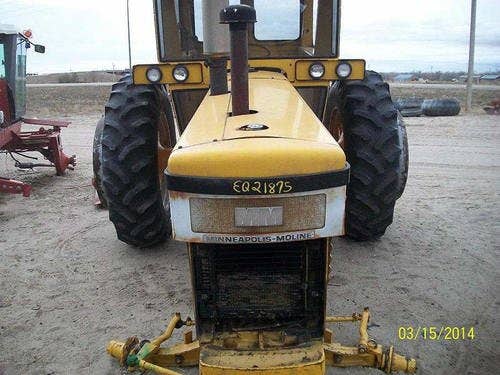 Used Minneapolis Moline G1000 Tractor parts.