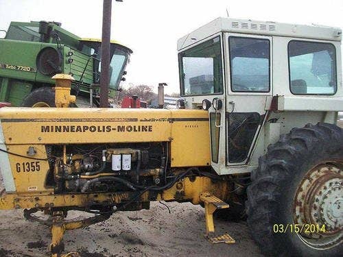 Used Minneapolis Moline G1355 Tractor parts.