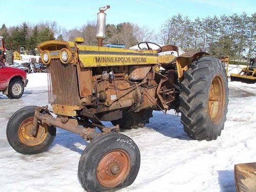 Used Minneapolis Moline M5 Tractor parts.