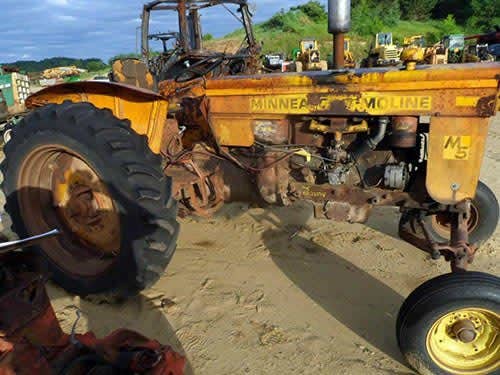 Used Minneapolis Moline M5 Tractor parts.