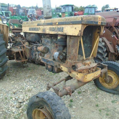 Used Minneapolis Moline M602 Tractor parts.