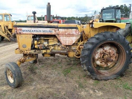 Used Minneapolis Moline M670Super Tractor parts.
