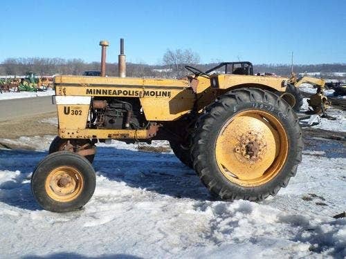 Used Minneapolis Moline U302 Tractor parts.