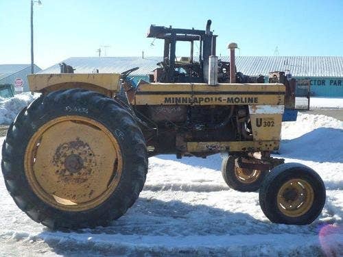 Used Minneapolis Moline U302 Tractor parts.