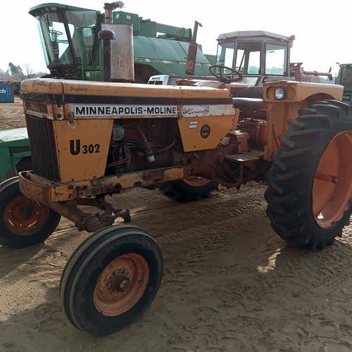 Used Minneapolis Moline U302 Tractor Parts Used Minneapolis Moline U302 Tractor Parts