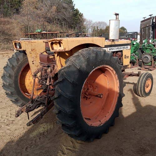 Used Minneapolis Moline U302 Tractor parts.