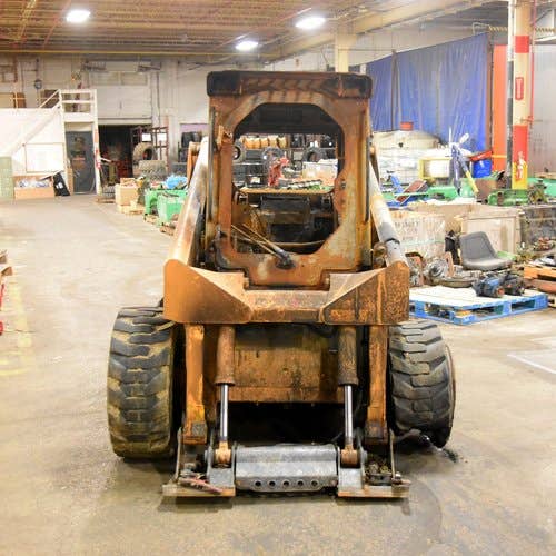2008 Used Mustang 2076 Skid Steer Loader parts.