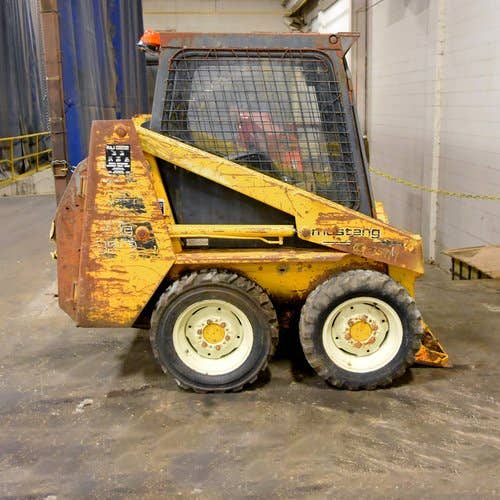 Used Mustang 332 Skid Steer Loader parts.