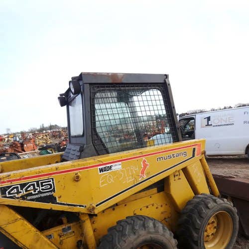 Used Mustang 445 Skid Steer Loader parts.