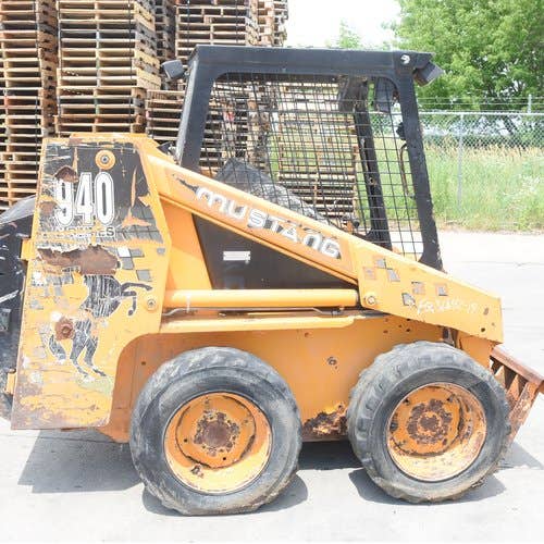 Used Mustang 940 Skid Steer Loader parts.