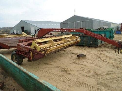 Used New Holland 114 Hay Cutting parts.
