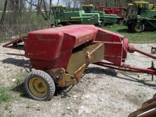 Used New Holland 271 Baler parts.