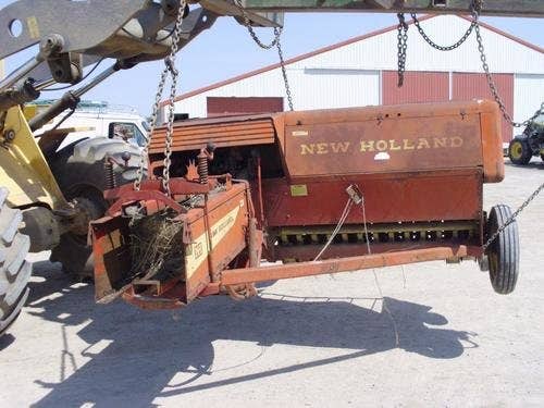 Used New Holland 271 Baler parts.