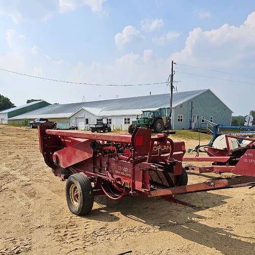 Used New Holland 273 Baler parts.