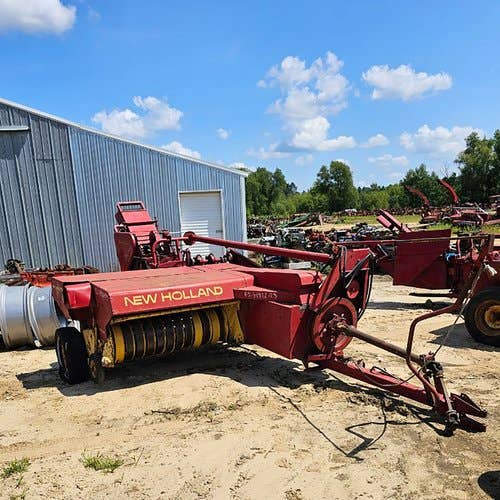 Used New Holland 273 Baler parts.