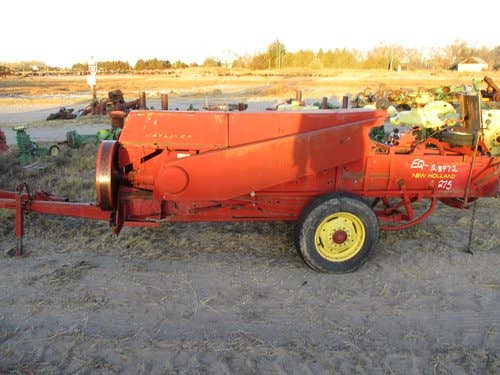 Used New Holland 275 Baler parts.