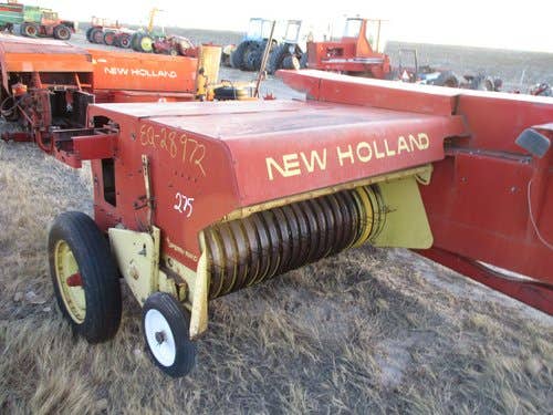 Used New Holland 275 Baler parts.