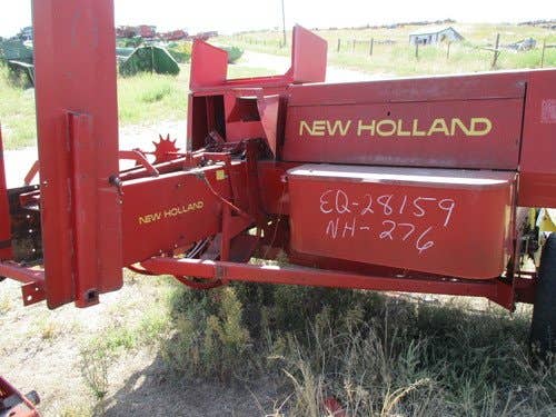 Used New Holland 276 Baler parts.