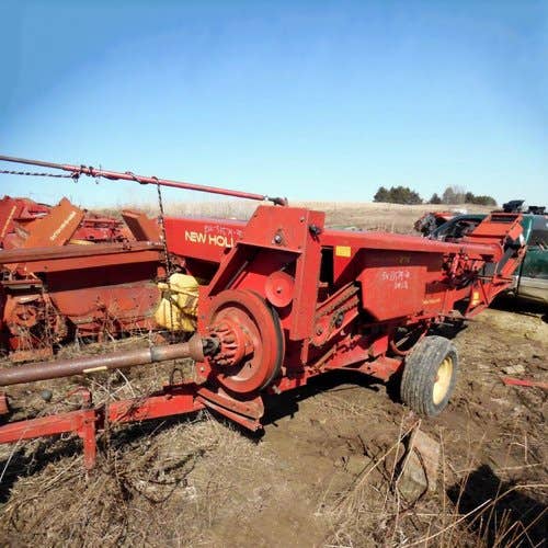 Used New Holland 276 Baler parts.