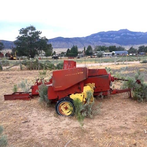 Used New Holland 276 Baler parts.
