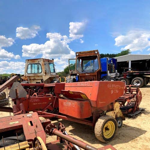 Used New Holland 276 Baler parts.
