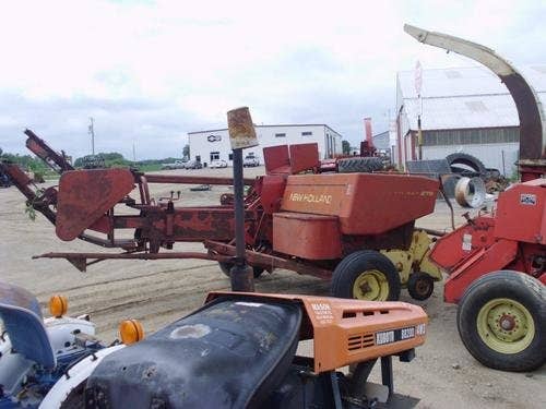 Used New Holland 278 Baler parts.