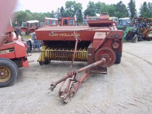 Used New Holland 278 Baler parts.