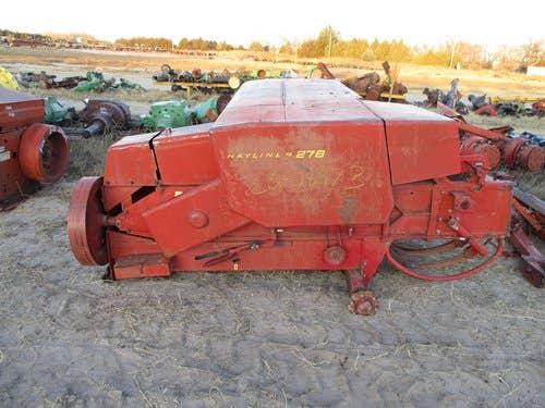 Used New Holland 278 Baler parts.
