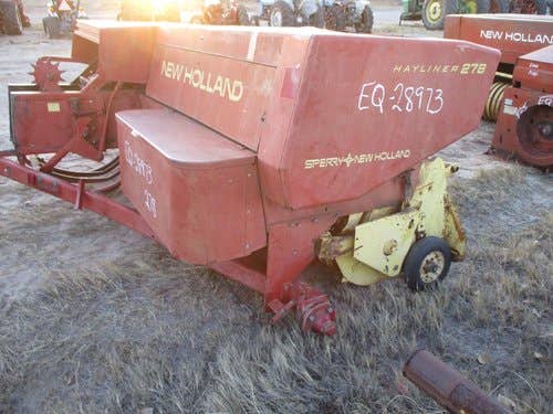 Used New Holland 278 Baler parts.