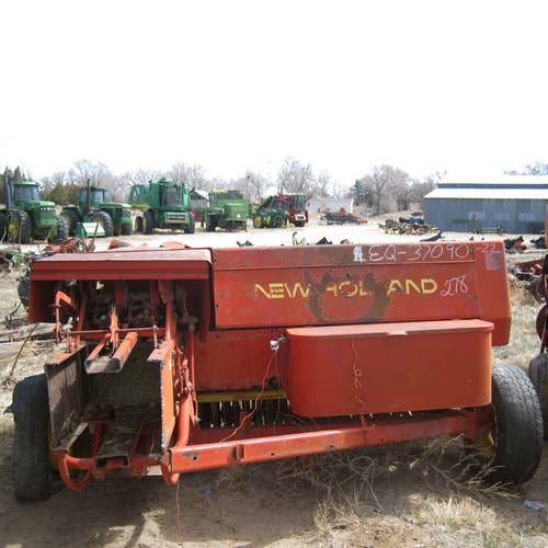 Used New Holland 278 Baler parts.