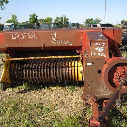 Used New Holland 283 Baler parts.