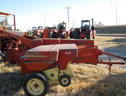 Used New Holland 310 Baler parts.
