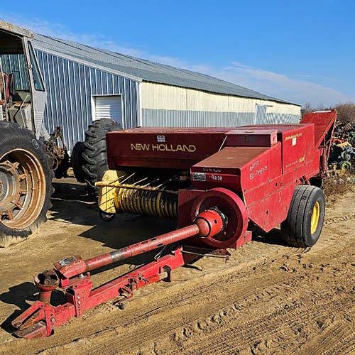 Used New Holland 320 Baler parts.
