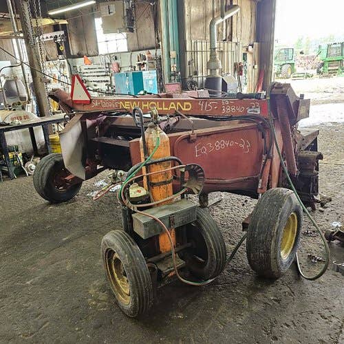 Used New Holland 415 Hay Cutting parts.